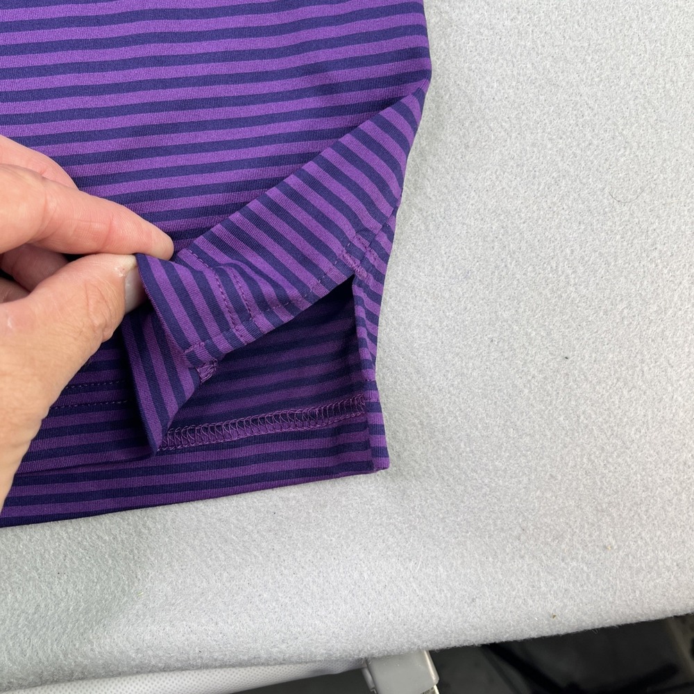 NWT Izod Swingflex Elite Golf Polo Shirt Imperial Purple Men's Size Large UPF-50 - Picture 8 of 15